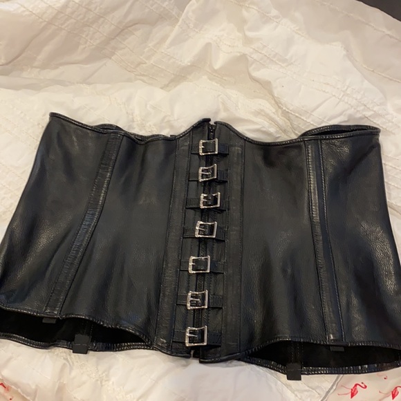 StormyLeather Other - 100% genuine leather bustier/under bust corset